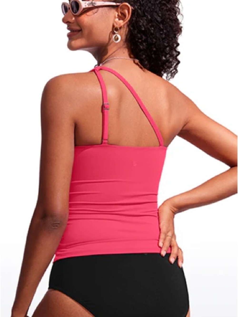 Sunshine Adjustable Ruched Tankini - Picture 2 of 6